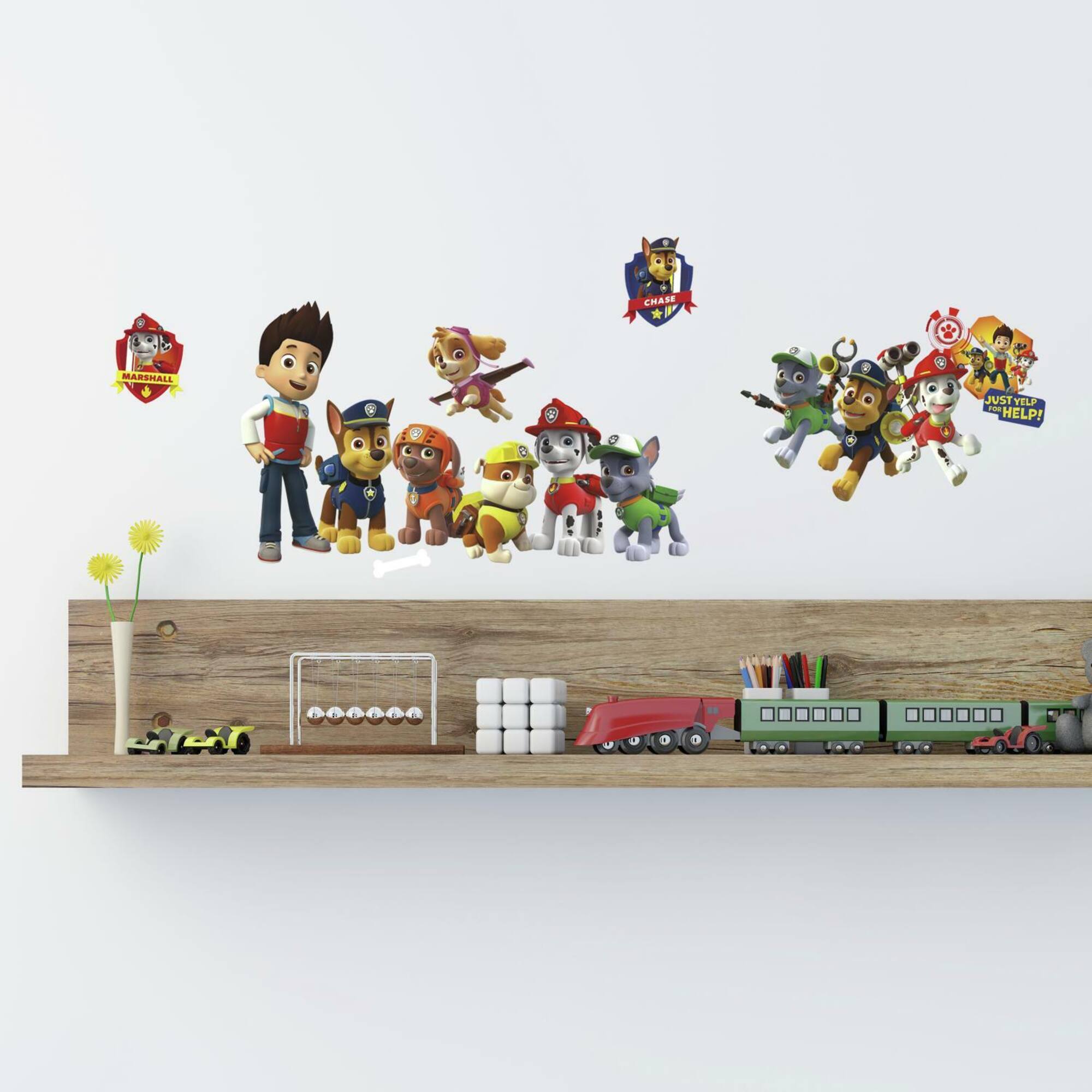 RoomMates Paw Patrol Peel & Stick Wall Decals